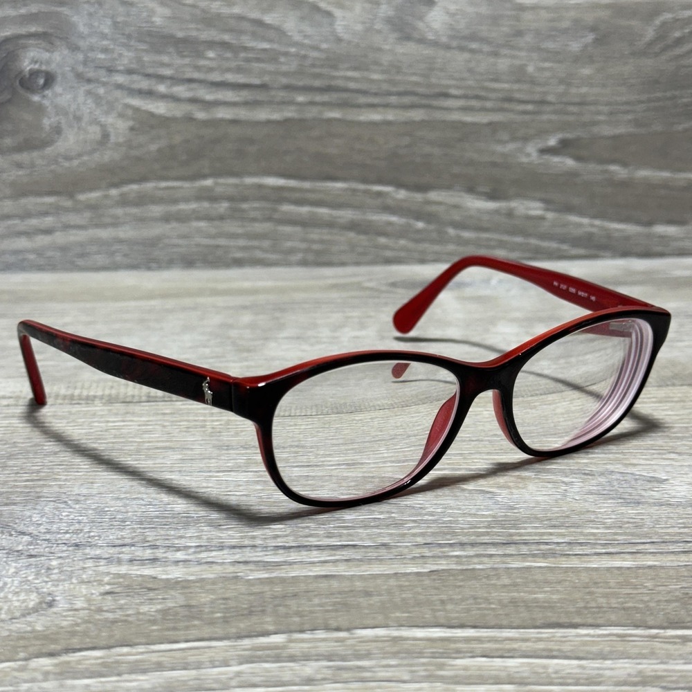 Ralph Lauren PH2127 5255 Eyeglass Frames 54-17-145 Red Tortoise Womens Rectangle
